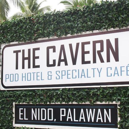 The Cavern Pod Hotel & Specialty Cafe Ел Нидо Екстериор снимка