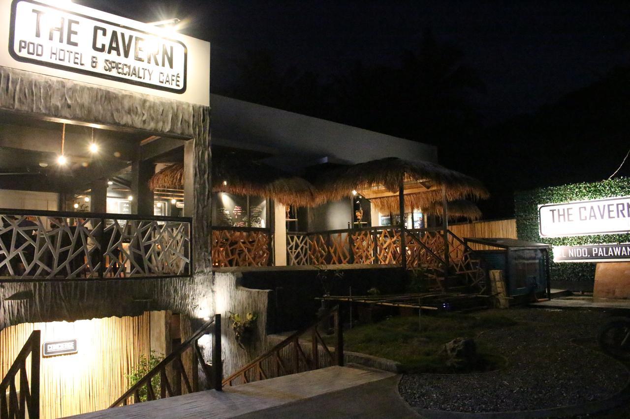 The Cavern Pod Hotel & Specialty Cafe Ел Нидо Екстериор снимка