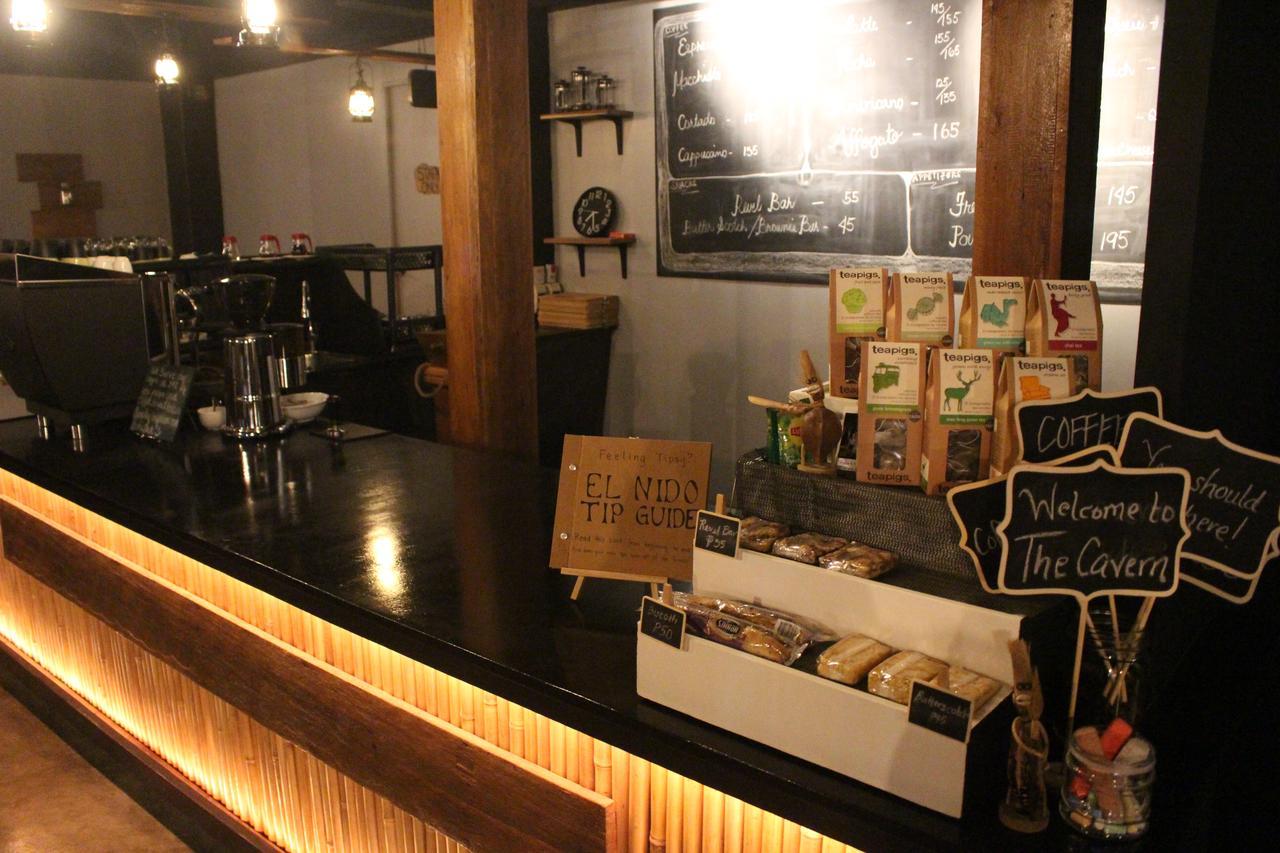 The Cavern Pod Hotel & Specialty Cafe Ел Нидо Екстериор снимка